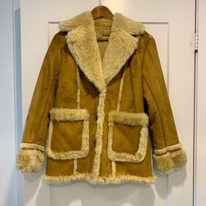 Mother Faux Suede Jacket - S